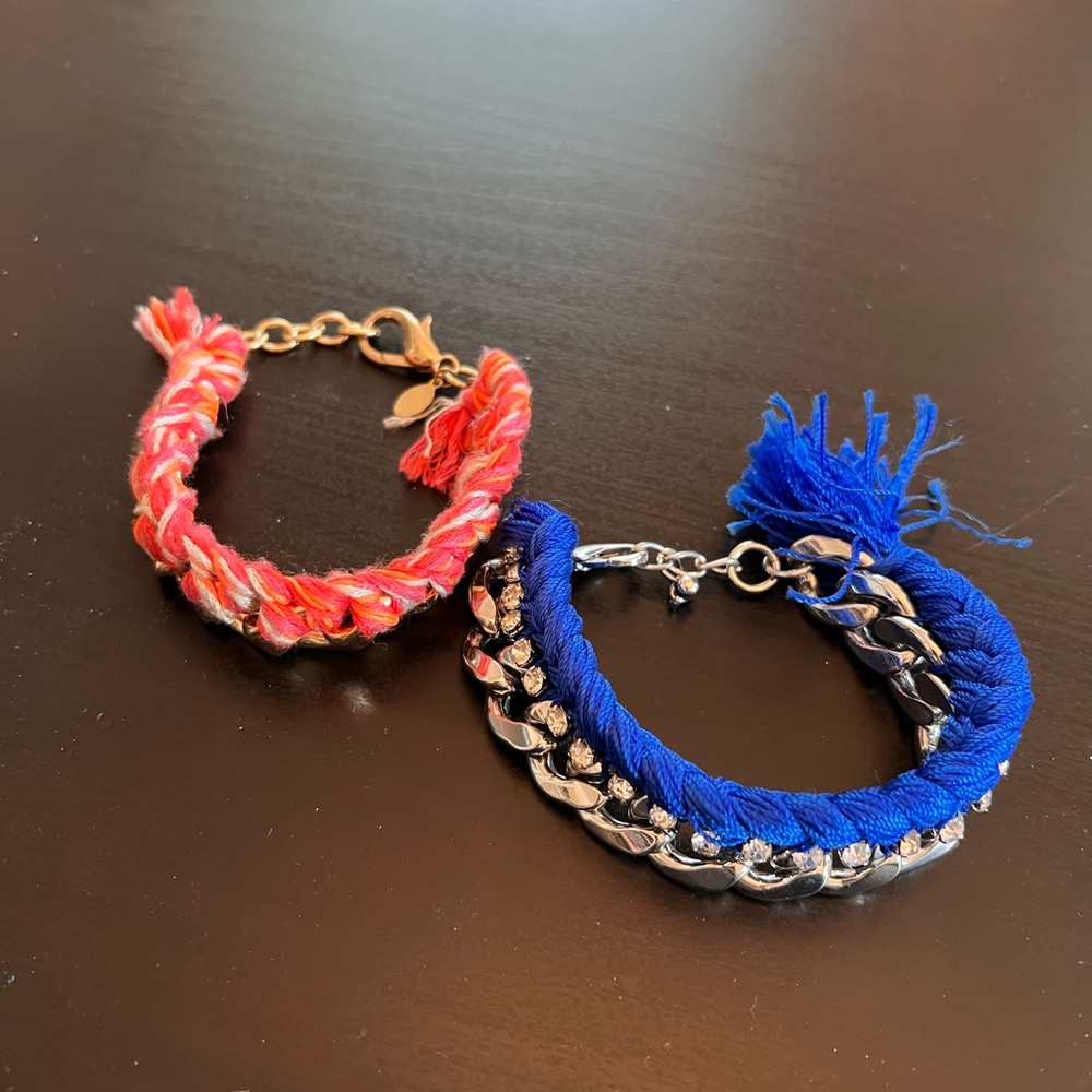 2 American Eagle chain bracelets